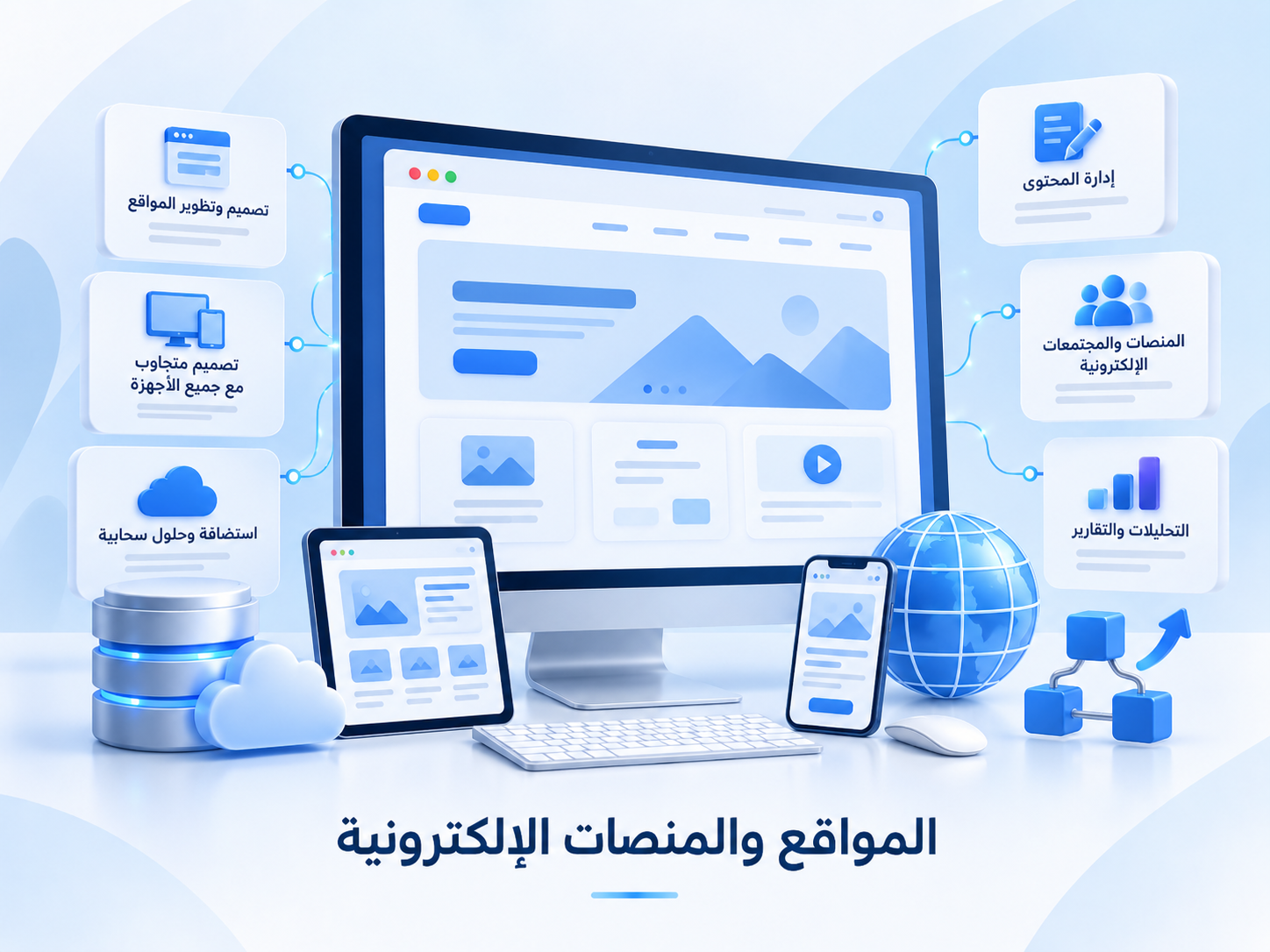 المواقع والمنصات الإلكترونية